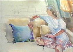 At Home With Watercolour dvd by Simmons Karen