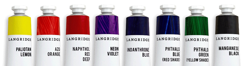 langridge oil colour chart