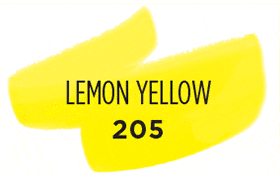 Lemon Yellow 205 Ecoline Brush Pen - Click Image to Close