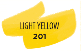 Light Yellow 201 Ecoline Brush Pen - Click Image to Close