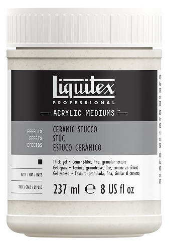 Liquitex Ceramic Stucco Textured Effects Medium 237ml - Click Image to Close