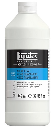 Liquitex Clear Gesso Surface Preparation 946ml - Click Image to Close