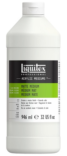 Liquitex Matte Medium 946ml - Click Image to Close