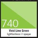 Vivid Lime Green Liquitex Acrylic Ink 30ml