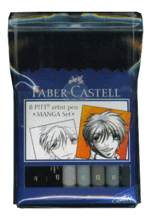 Faber Castel Manga Artist Pen Set 8