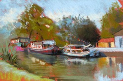 Pastel Painting by Margaret Evans - Click Image to Close