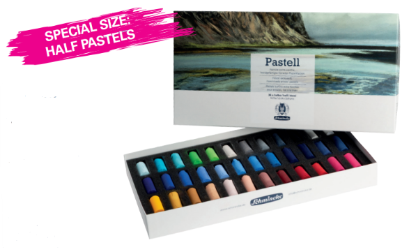 Schmincke Cardboard Pastel set 36 x 1/2 Stick - Click Image to Close
