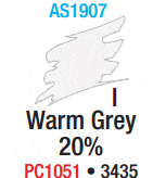 Warm Grey 20% Prismacolour PC1051