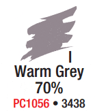 Warm Grey 70% Prismacolour PC1056