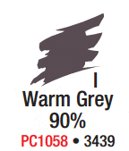 Warm Grey 90% Prismacolour PC1058