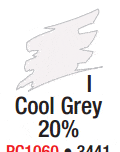 Cool Grey 20% Prismacolour PC1060 - Click Image to Close