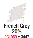 French Grey 20% Prismacolour PC1069