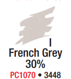 French Grey 30% Prismacolour PC1070