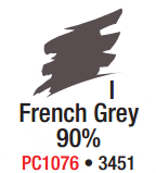 French Grey 90% Prismacolour PC1076