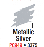 Metallic Silver Prismacolour PC949 - Click Image to Close
