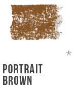 Portrait Brown Conte Crayon Sketch