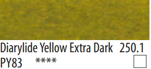 Diarylide Yellow Extra Dark 250.1 Pan Pastel