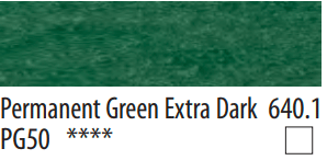 Perm Green Extra Dark 640.1 Pan Pastel - Click Image to Close