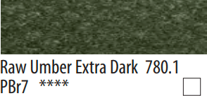 Raw Umber Extra Dark 780.1 Pan Pastel