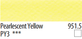 Pearlescent Yellow 951.5 Pan Pastel