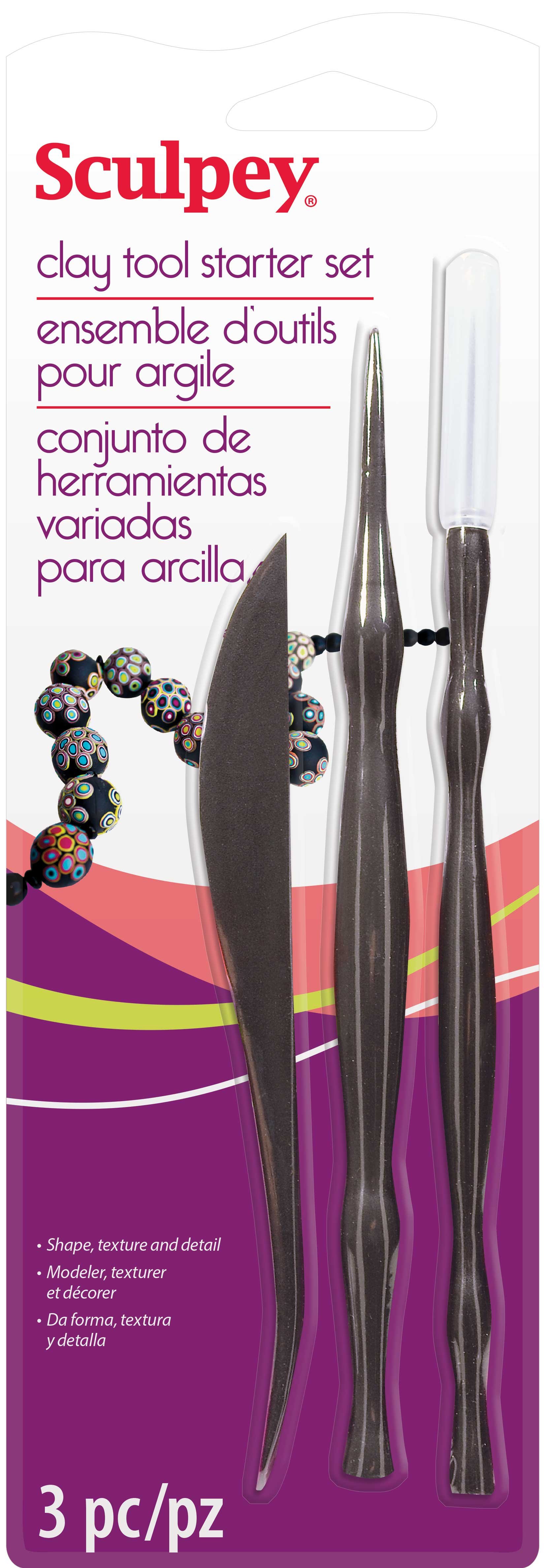 Clay Tool Starter Set Sculpey [151267] 20.21 SeniorArt