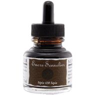 Sepia Sennelier Encre Drawing Ink 30ml - Click Image to Close