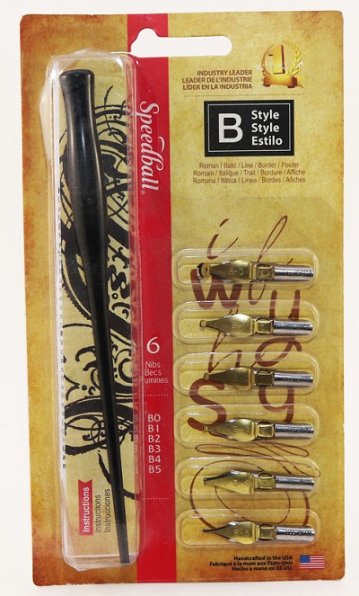 Speedball B-Series Pen & Nib Set [150139] - $44.06 : SeniorArt