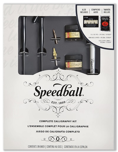 Speedball Complete Calligraphy 9 Piece Set - Click Image to Close