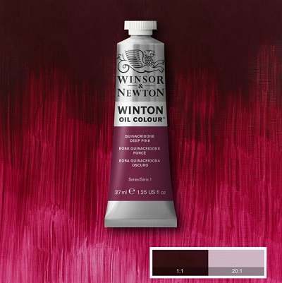Quinacridone Deep Pink Winton 200ml - Click Image to Close