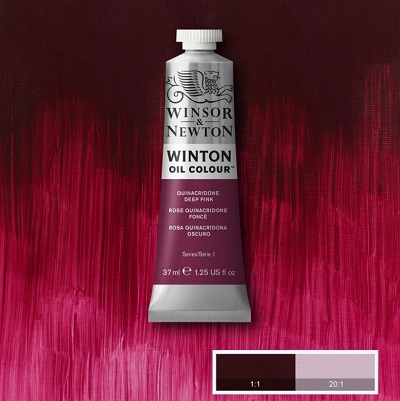 Quinacridone Deep Pink Winton 37ml - Click Image to Close